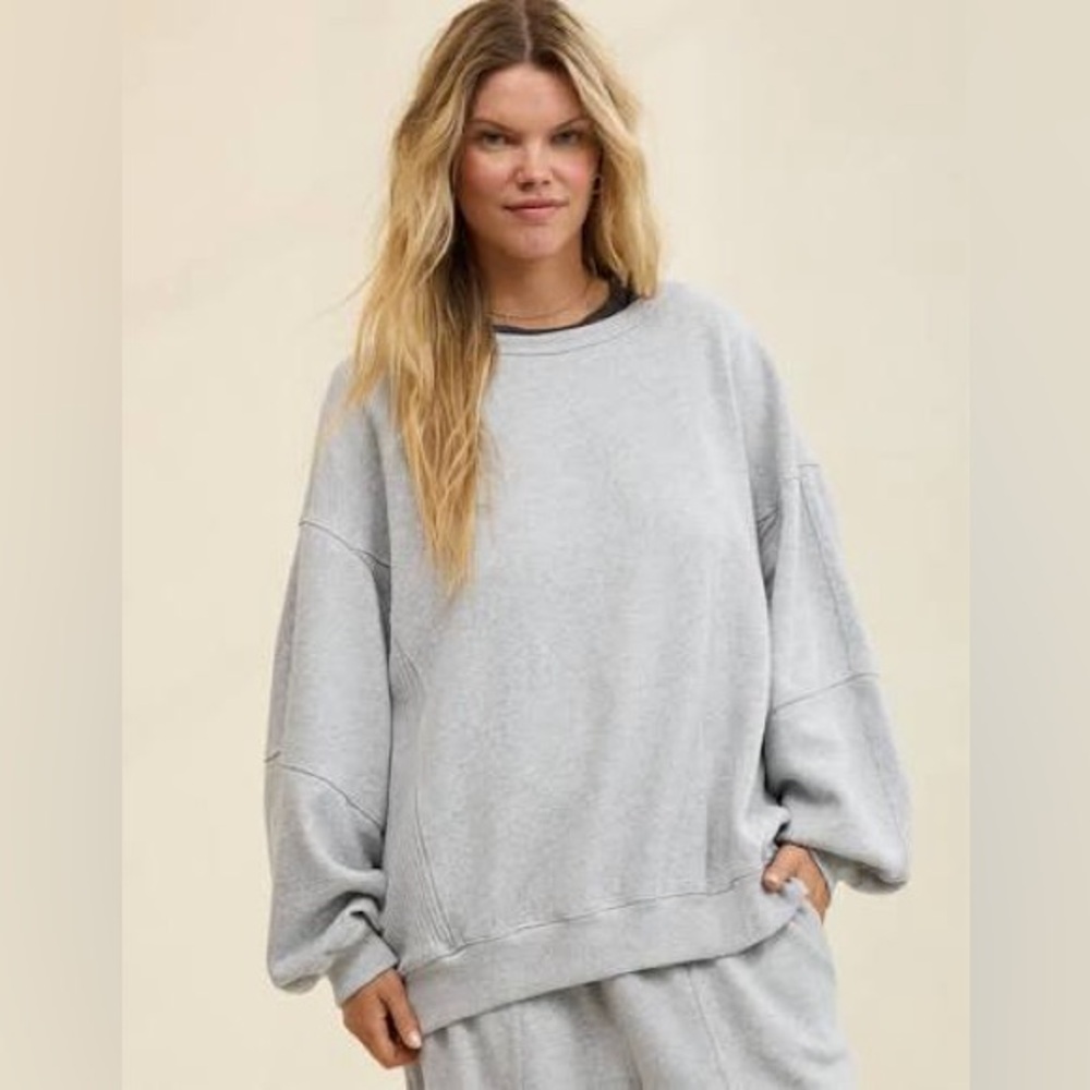 Aerie Oversized Tres Chic Sweatshirt